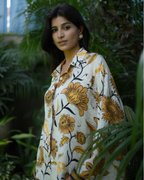 Summer Flair Co-ord Set — Mustard