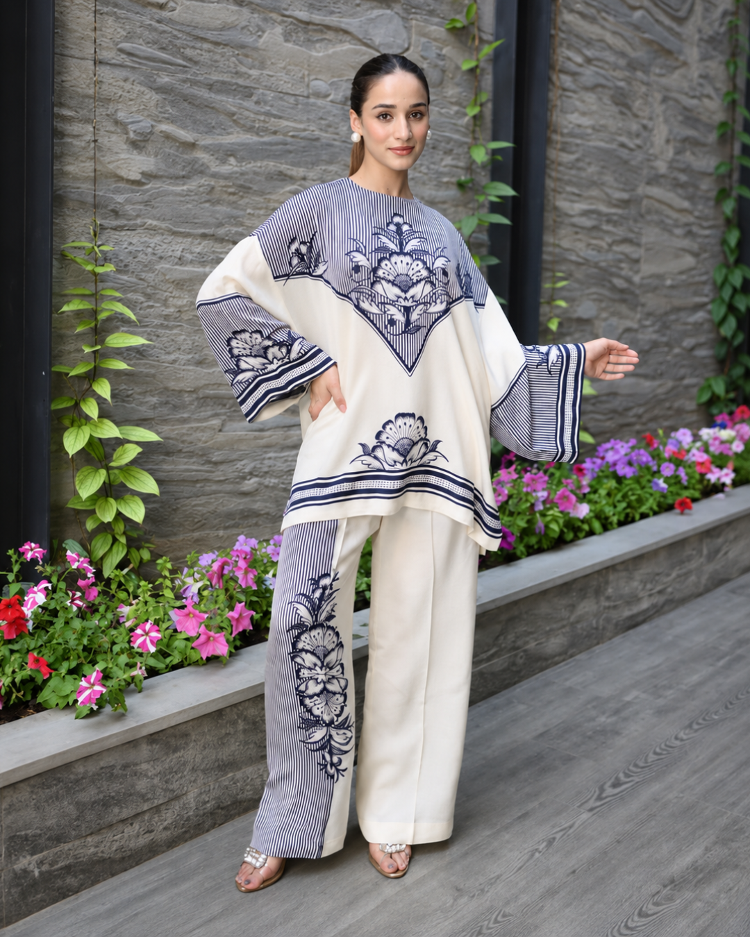 The Istanbul Co-ord Set — Blue