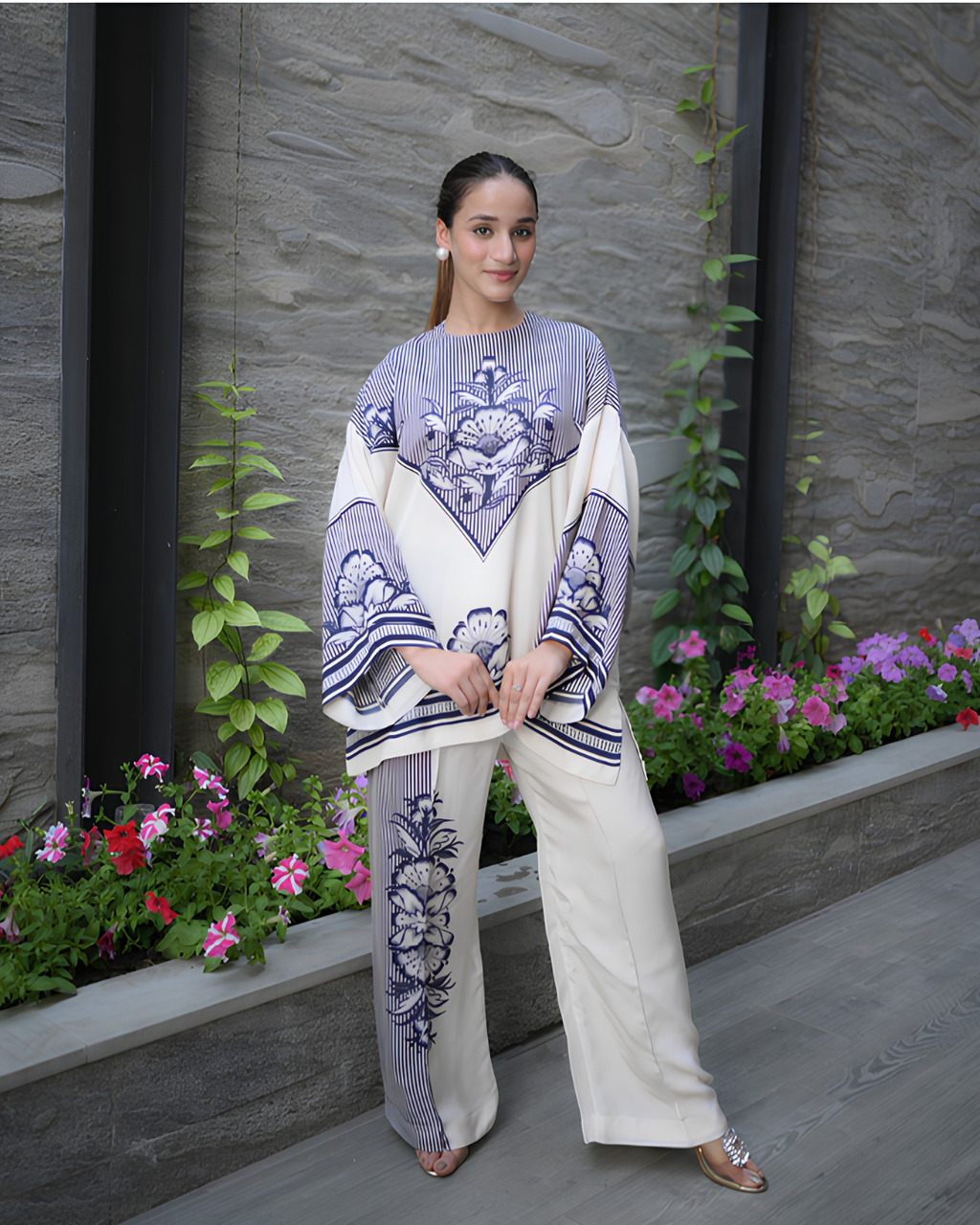 The Istanbul Co-ord Set — Blue
