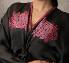 Black drape set