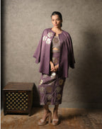 Mauve skirt set