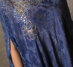 Blue jacquard co-ord set