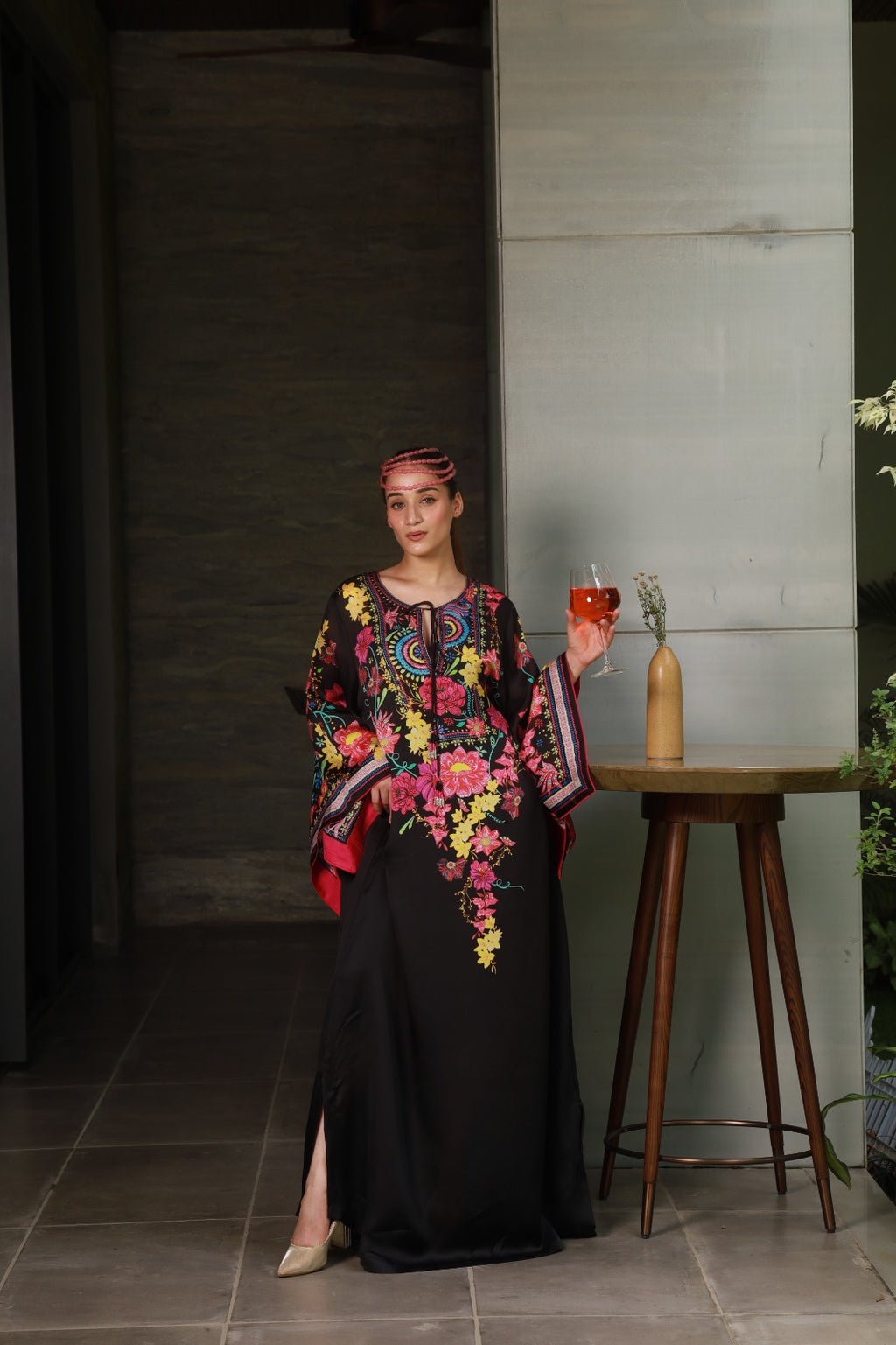 Black Elegance Istanbul Long Dress